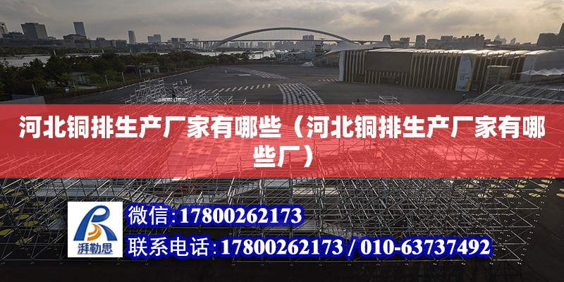 河北銅排生產廠家有哪些（河北銅排生產廠家有哪些廠） 鋼結構網架設計