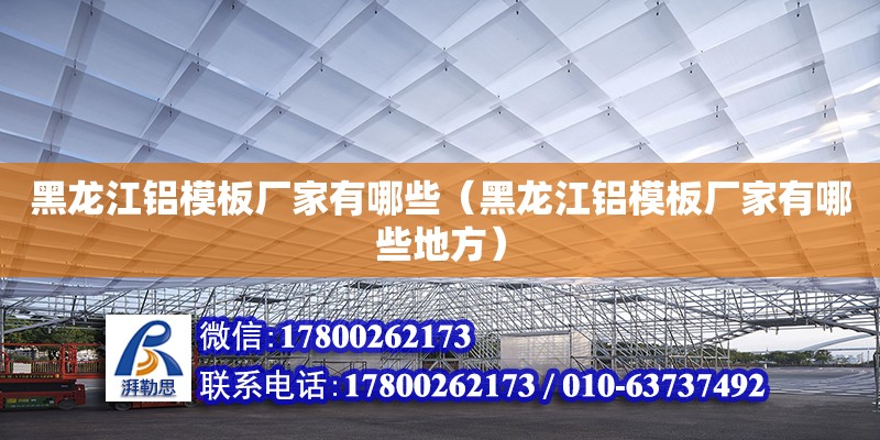 黑龍江鋁模板廠家有哪些（黑龍江鋁模板廠家有哪些地方）