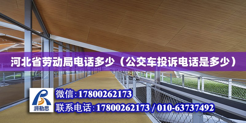 河北省勞動局電話多少（公交車投訴電話是多少） 鋼結(jié)構(gòu)網(wǎng)架設(shè)計