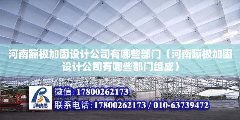 河南蹦極加固設計公司有哪些部門（河南蹦極加固設計公司有哪些部門組成）