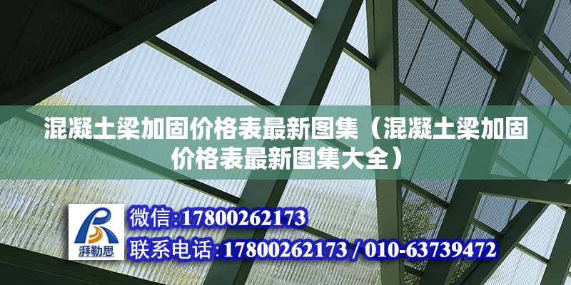 混凝土梁加固價(jià)格表最新圖集（混凝土梁加固價(jià)格表最新圖集大全）