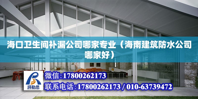 海口衛生間補漏公司哪家專業（海南建筑防水公司哪家好） 鋼結構網架設計