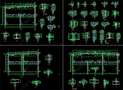 鋼結構廠房結構圖紙（鋼結構廠房結構圖紙是指導鋼結構廠房設計和施工的重要文件）