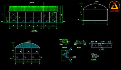 鋼結(jié)構(gòu)屋頂圖紙（鋼結(jié)構(gòu)屋頂施工流程詳解） 結(jié)構(gòu)電力行業(yè)施工 第5張
