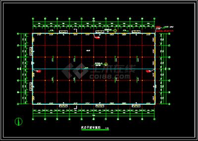 鋼結構廠房cad圖紙免費下載（千圖網和co188.com等平臺免費下載cad圖紙資源）