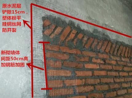 砌塊磚上怎么固定（水泥砂漿粘結(jié)，砌塊磚固定） 建筑施工圖設(shè)計 第4張