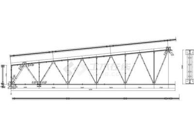 梯形鋼屋架設(shè)計(jì)圖紙