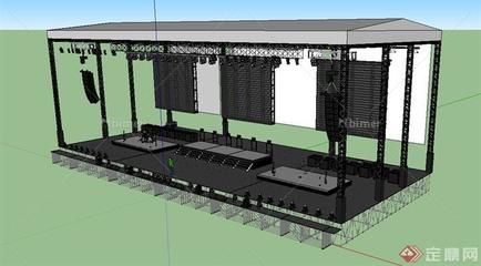 舞臺鋼構搭建設計圖紙 鋼結構桁架施工 第1張