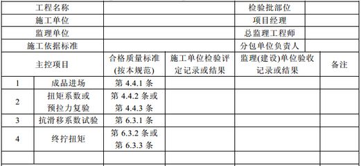 鋼結構螺栓扭矩標準在哪里看