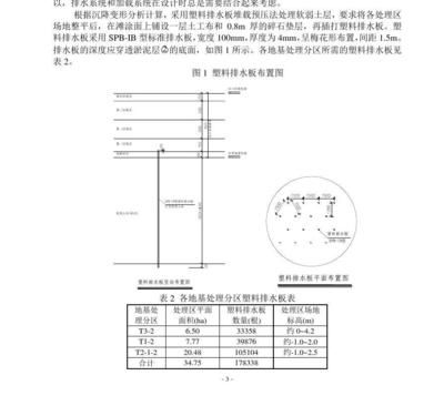 地基沉降加固方案設計規范