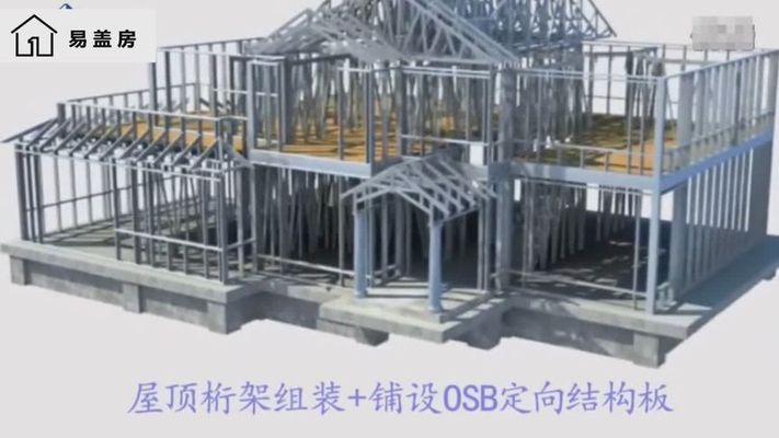 鋼結構別墅建造視頻（關于鋼結構別墅建造視頻） 鋼結構框架施工 第4張