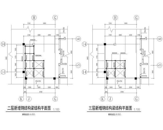 鋼結構電梯框架圖（鋼結構電梯框架圖圖紙）