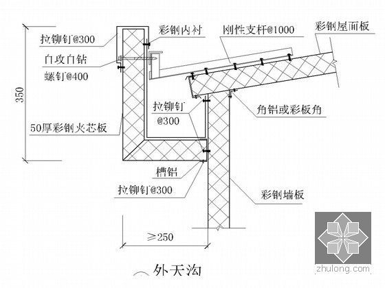 鋼結(jié)構(gòu)平屋面做法 結(jié)構(gòu)砌體施工 第2張