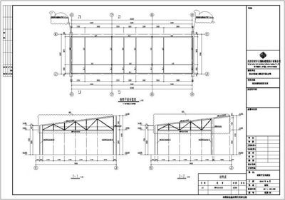 二層鋼結構框架圖怎么畫