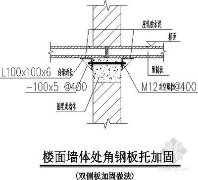 鋼板加固墻體可采用的方法 建筑施工圖設計 第3張