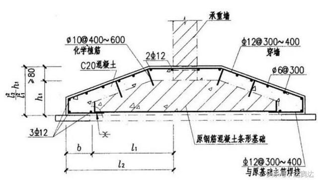 承重墻加固設計圖 結構污水處理池施工 第4張