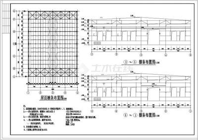 鋼結構標準廠房圖紙（鋼結構廠房圖紙是用于指導鋼結構廠房建設的一系列詳細設計文件） 結構地下室設計 第2張