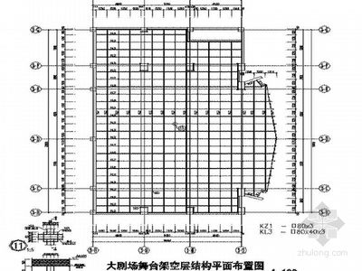 舞臺鋼結構施工圖