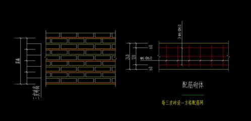 砌體墻怎么加鋼筋視頻（砌體墻怎么加鋼筋） 結(jié)構(gòu)框架設(shè)計(jì) 第4張