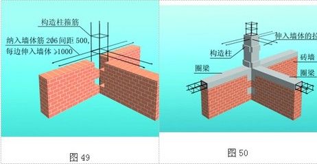 磚混結構建筑構造柱的構造做法