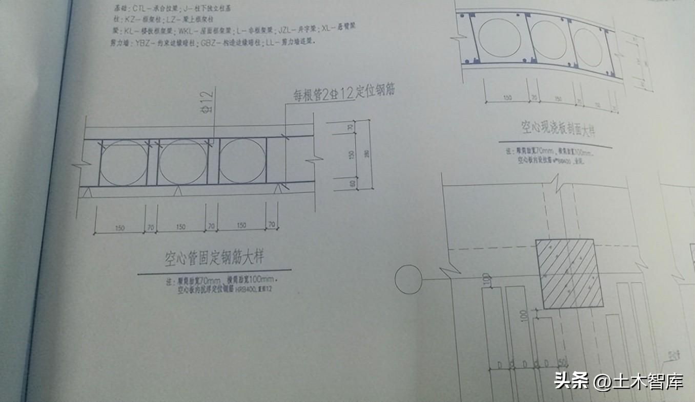 空心樓板鋼筋圖紙 裝飾工裝設計 第3張