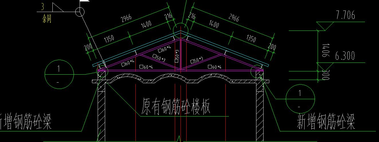 鋼屋架跨中高度怎么?。ㄤ撐菁艿目缰懈叨扰c跨度有一定關系）