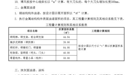 鋼結(jié)構(gòu)定額計算規(guī)則難點