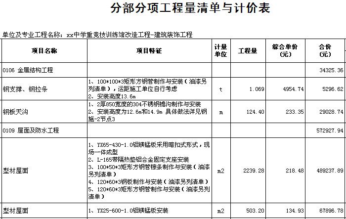 2020年鋼結構定額計價表（鋼結構定額計價的詳細步驟鋼結構定額計價的詳細步驟）