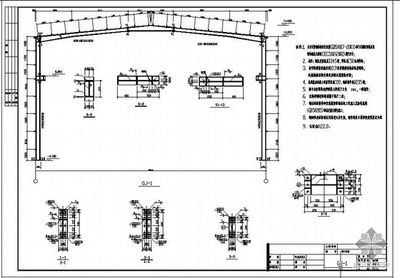 鋼結構車間圖紙設計（鋼結構車間圖紙設計通常包括了建筑設計說明、門窗表、平面圖、樓梯間詳圖）