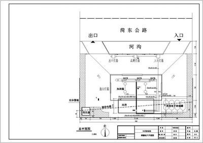 加油站罩棚設計圖 全國鋼結構廠 第4張