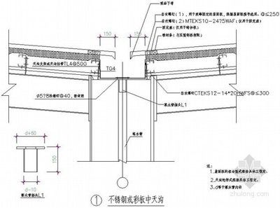 屋面板做法詳圖 結構工業鋼結構施工 第1張