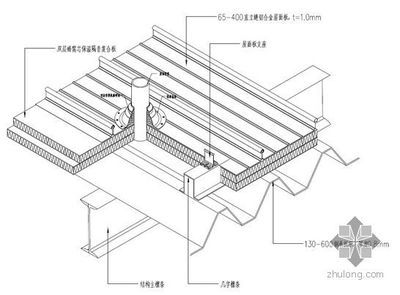 屋面板做法詳圖 結構工業鋼結構施工 第4張