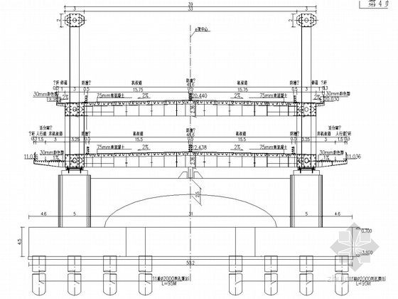 橋梁鋼結構詳圖（橋梁鋼結構設計要點,橋梁預應力鋼束布置方法） 鋼結構蹦極設計 第2張