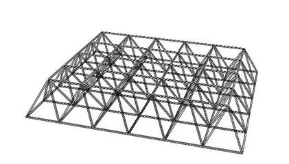 桁架模型設計思路（sketchup建模技巧分享） 北京加固施工 第4張