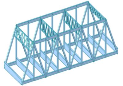 桁架模型設計思路（sketchup建模技巧分享） 北京加固施工 第5張