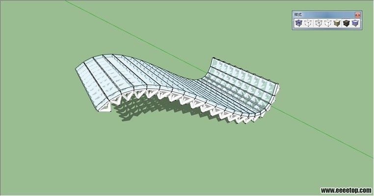 桁架結(jié)構(gòu)模型制作方法（sketchup制作桁架模型教程）