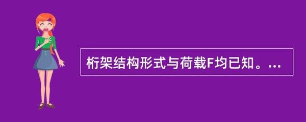 桁架結構形式與載荷Fp均已知,為零的桿件數（桁架結構受力分析實例） 鋼結構鋼結構螺旋樓梯設計 第1張