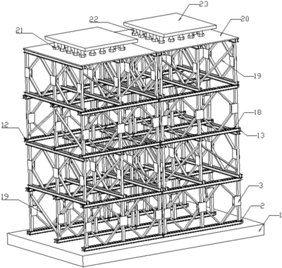 桁架支模圖片 建筑施工圖設(shè)計(jì) 第5張