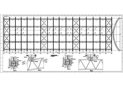 桁架結構跨度（桁架結構的跨度是一個復雜的技術參數的重要選擇） 鋼結構跳臺施工 第2張