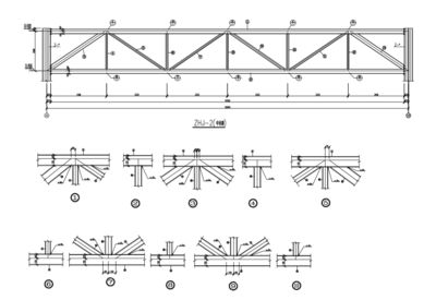 桁架結(jié)構(gòu)跨度（桁架結(jié)構(gòu)的跨度是一個(gè)復(fù)雜的技術(shù)參數(shù)的重要選擇） 鋼結(jié)構(gòu)跳臺(tái)施工 第4張