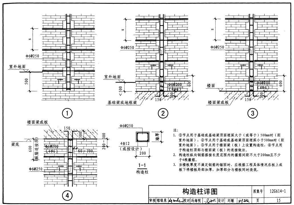 磚混結構有沒有構造柱（磚混結構中構造柱的主要作用） 鋼結構門式鋼架施工 第5張