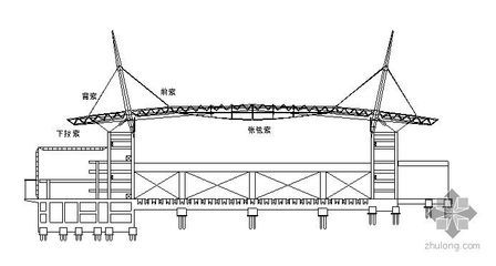 桁架結構安裝工藝流程圖 鋼結構鋼結構停車場施工 第2張