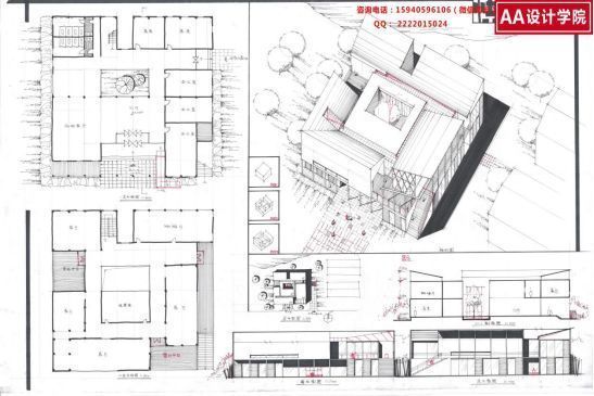 雙坡屋頂立面圖（雙坡屋頂立面圖圖紙庫(kù)） 建筑施工圖設(shè)計(jì) 第4張