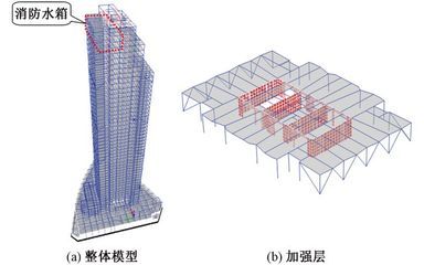 桁架固定水箱圖片視頻 鋼結(jié)構(gòu)有限元分析設(shè)計(jì) 第4張