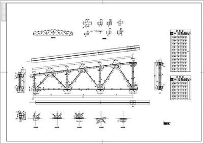 鋼屋架節點圖詳解 結構污水處理池設計 第5張