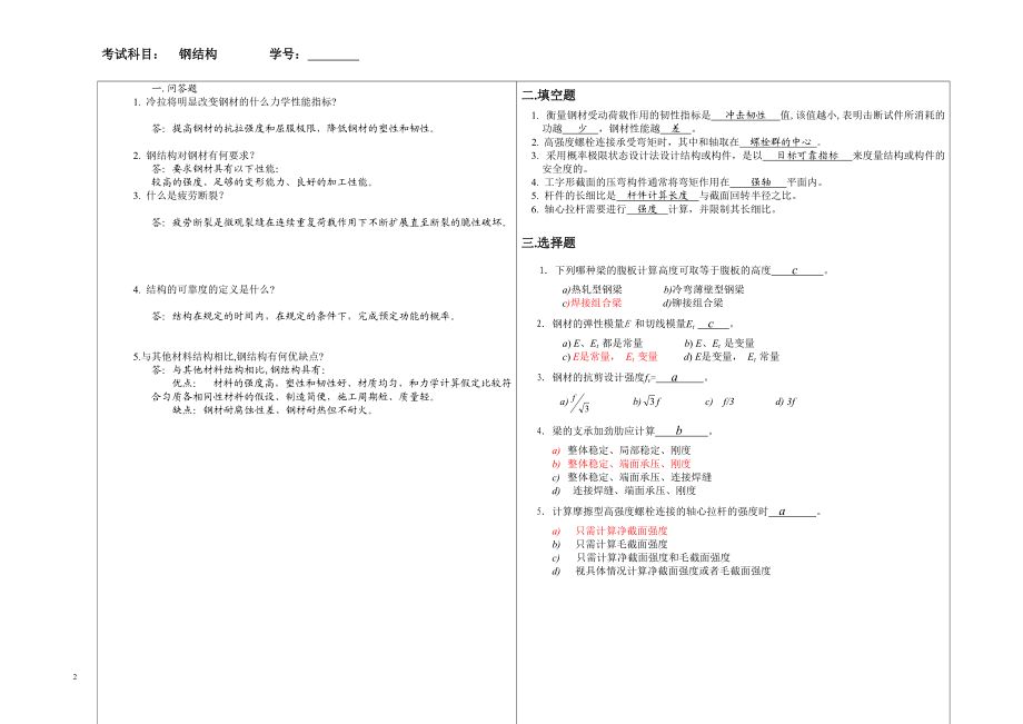 建筑鋼結構試卷（建筑鋼結構工程案例分析） 鋼結構異形設計 第4張