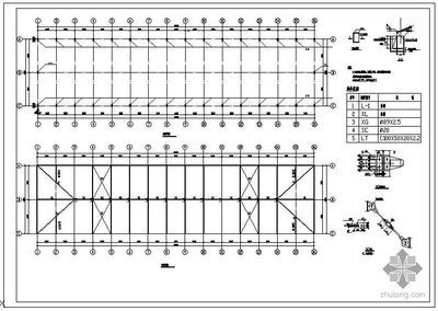 彩鋼板屋頂施工圖紙 建筑消防施工 第1張