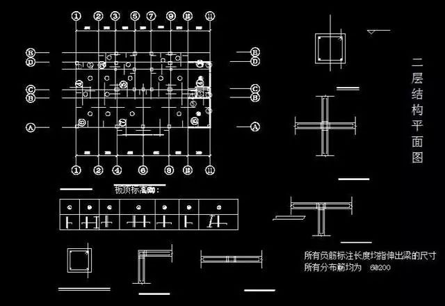 房屋鋼筋結構圖符號大全（常見的房屋鋼筋結構圖符號）