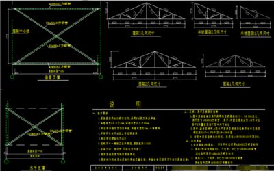 鋼屋架結構圖上下玄（鋼屋架結構圖的介紹） 結構工業裝備設計 第4張