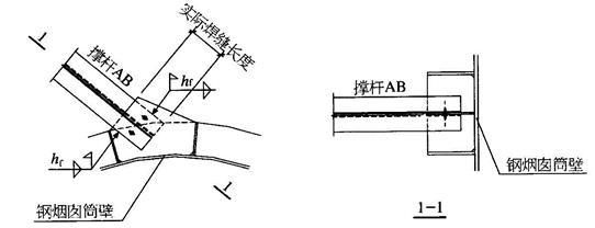 鋼結構房架節點設計的焊腳尺寸 結構地下室施工 第5張